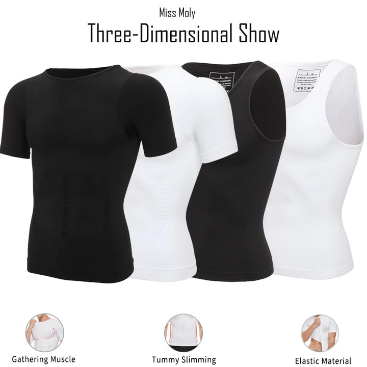 Slim Fit Men’s Waist Trainer – Shaping & Posture Support Vest