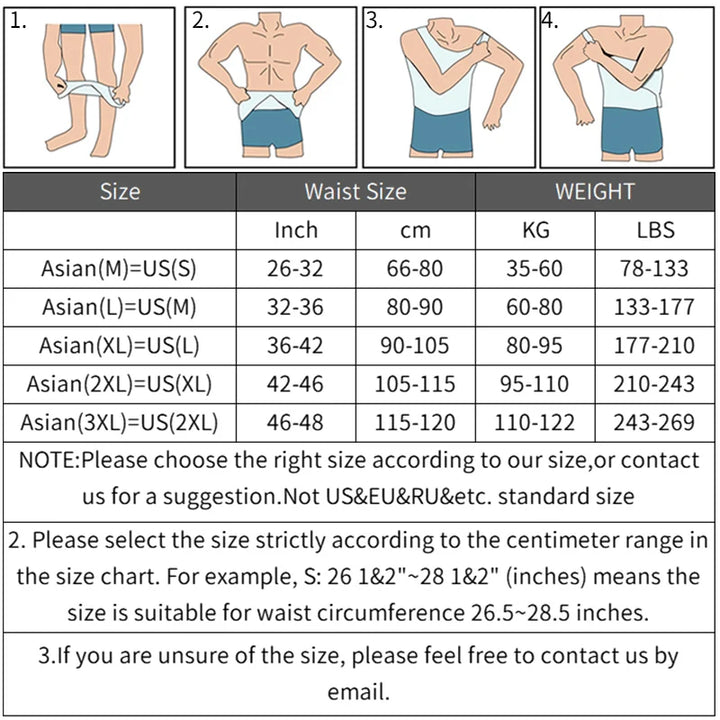 Slim Fit Men’s Waist Trainer – Shaping & Posture Support Vest