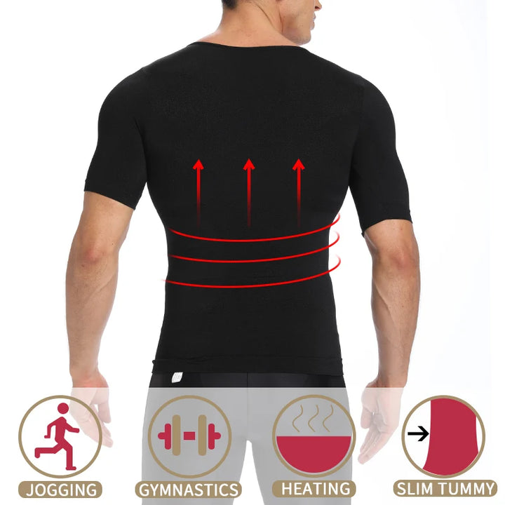 Slim Fit Men’s Waist Trainer – Shaping & Posture Support Vest