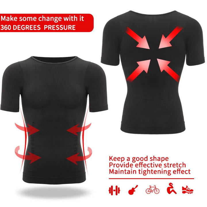 Slim Fit Men’s Waist Trainer – Shaping & Posture Support Vest