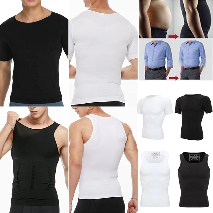 Slim Fit Men’s Waist Trainer – Shaping & Posture Support Vest