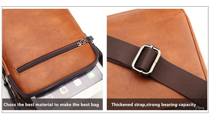 JEEP BULUO Large Leather Satchel – Smart, Durable & Professional