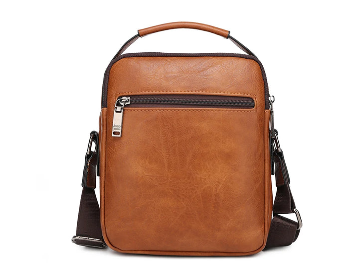JEEP BULUO Large Leather Satchel – Smart, Durable & Professional
