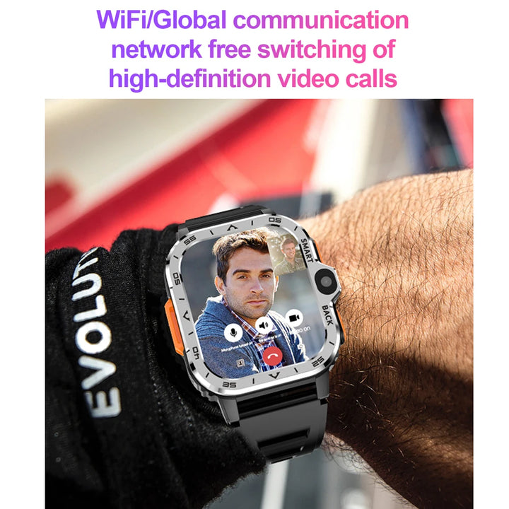 Smart Watch 4G GPS Dual Camera NFC WiFi 64GB