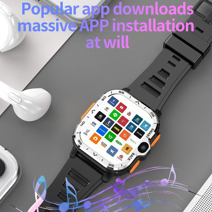 Smart Watch 4G GPS Dual Camera NFC WiFi 64GB
